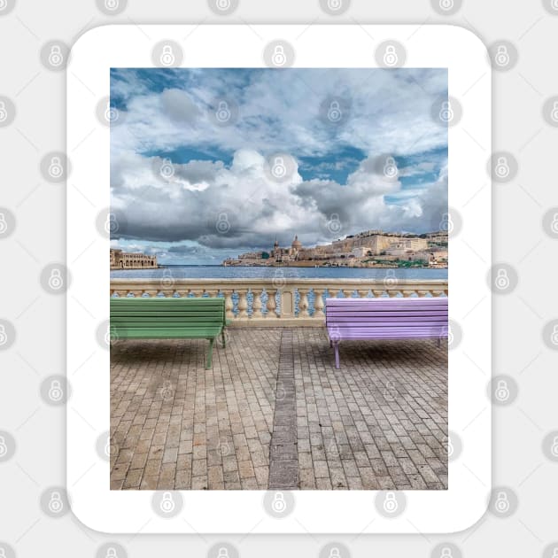 Cloudy day in Malta Sticker by GRKiT